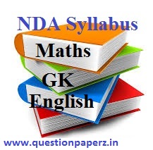 NDA Written Exam Syllabus in Hindi PDF Download